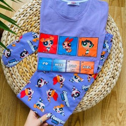 POWER PUF GİRL PİJAMA TAKIMI POWER PUF GİRL PİJAMA TAKIMI