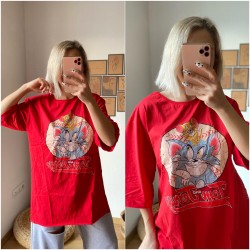 Tom ve Jerry basic tshırt Tom ve Jerry basic tshırt