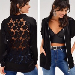 Arkası Güpür Saten Ceket Arkası Güpür Saten Ceket