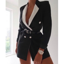 Atlas Kumaş Astarlı Ceket Elbise Atlas Kumaş Astarlı Ceket Elbise