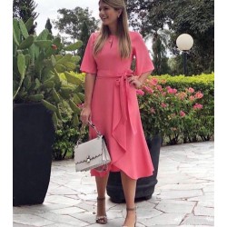 Kuşak Detay Elbise Kuşak Detay Elbise