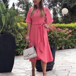 Kuşak Detay Elbise Kuşak Detay Elbise