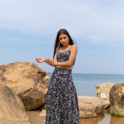 Büstiyer etek viskon kumaş takım