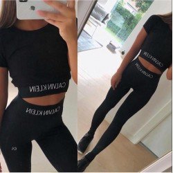 C.K ikili crop takım C.K ikili crop takım