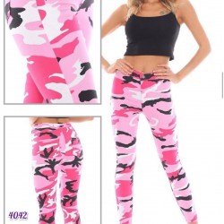 Renkli Kamuflaj Skinny Jean Renkli Kamuflaj Skinny Jean