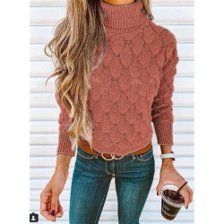 Damla boğazlı triko kazak Damla boğazlı triko kazak