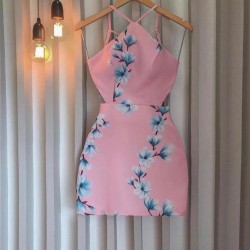 Dijital çiçek baskı elbise Dijital çiçek baskı elbise