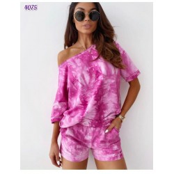 Batik kayık yaka ikili takım Batik kayık yaka ikili takım