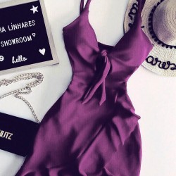 Eteği fırfırlı crep elbise Eteği fırfırlı crep elbise