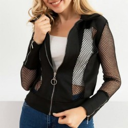 File Detay Çelik Kumaş Ceket File Detay Çelik Kumaş Ceket