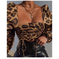 Full compact leopar bluz Full compact leopar bluz
