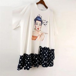 Garni puanlı tunik elbise Garni puanlı tunik elbise