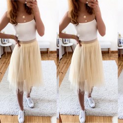 İnce askı bluz- tütü etek takım