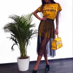 İnci Tül Etekli Takım