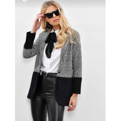 Kazayağı Ekose Ceket