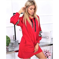 Love Kapşonlu Spor Elbise