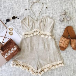 Maroken Kumaş Dantel Detay Tulum Maroken Kumaş Dantel Detay Tulum