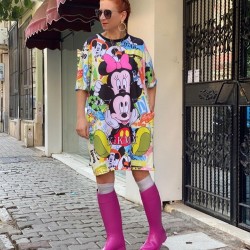 Mickey Mouse Tunik Elbise