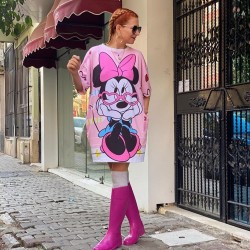 Minnie Mouse Tunik Elbise