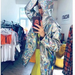 Neon Parlak Yağmurluk Neon Parlak Yağmurluk