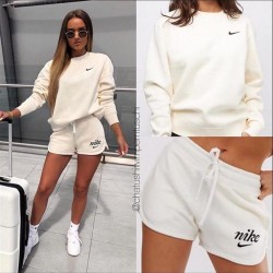 Nke Şort Sweat İkili Takım