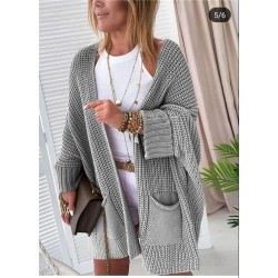 Örme Salaş Triko Hırka