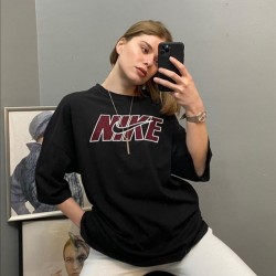 Oversize Nakışlı Tshirt Oversize Nakışlı Tshirt