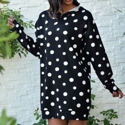 Puantiyeli Tunik Sweat Puantiyeli Tunik Sweat