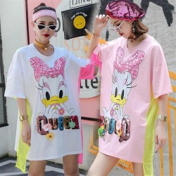 Queen Duck Asimetrik Tunik