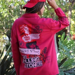 Rolling Stones Gabardin Ceket Rolling Stones Gabardin Ceket