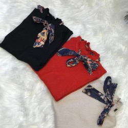 Şal Detay Triko Kazak Şal Detay Triko Kazak