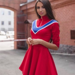 Şerit Detay Spor Elbise Şerit Detay Spor Elbise