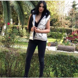 Silver Kapitone Yelek