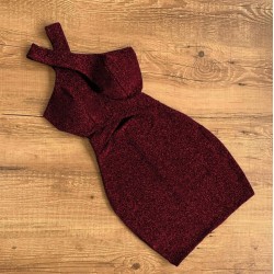 Simli Kumaş Mini Elbise Simli Kumaş Mini Elbise