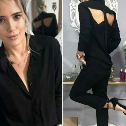 Sırt Detay Tasarım Gömlek