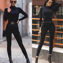 Sırt Gizli Fermuarlı Tulum Sırt Gizli Fermuarlı Tulum