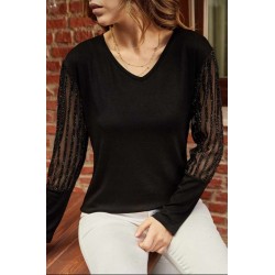 Tasarım Kol Çilek Bluz