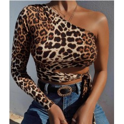 Tek Kol Bağlamalı Bluz