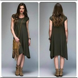 Viscon Kumaş Salaş Elbise