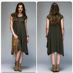 Viscon Kumaş Salaş Elbise Viscon Kumaş Salaş Elbise