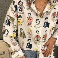 Woman Work Desen Salaş Gömlek Woman Work Desen Salaş Gömlek