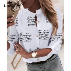 Yazı Desenli Gömlek Yazı Desenli Gömlek
