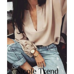 Yeni Sezon Crep Bluz