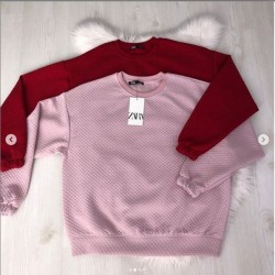 Zara petek desen sweat
