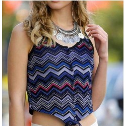 Zigzag Desen Bluz Zigzag Desen Bluz