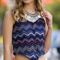 Zigzag Desen Bluz Zigzag Desen Bluz