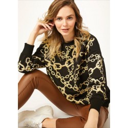 Zincir Desen Sweat Zincir Desen Sweat
